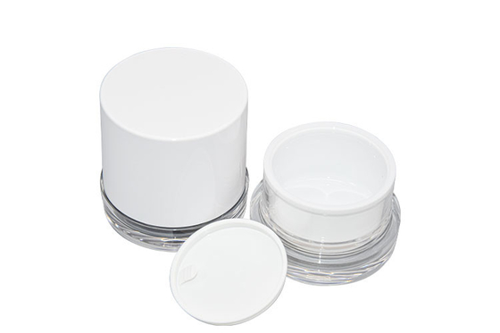 50g Leak Proof Cosmetic Cream Jars Full Electroplating Process