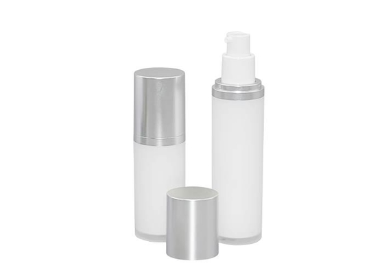 UKA56 Acrylic Double Wall Airless Bottle 15ml 30ml For Serum Packaging