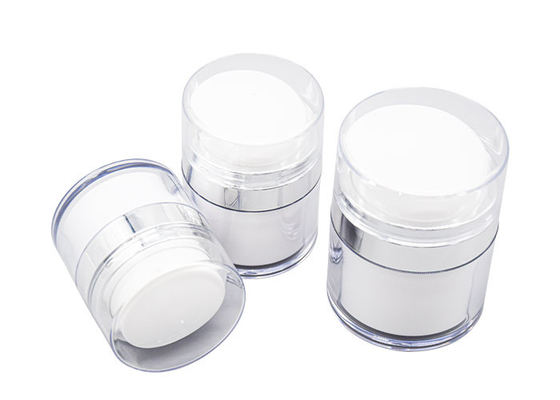 UKA46 Refillable Airless Cream Jar Acrylic Cream Bottle 15g 30g 50g For Personal Skin Care Packaging