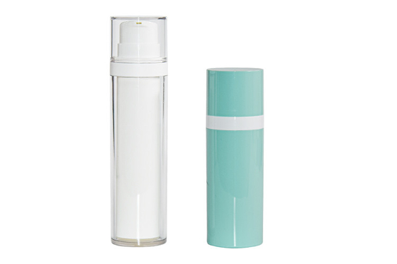 Refillable PET Airless Pump Container 30ml 50ml Improved Performance 100% PCR