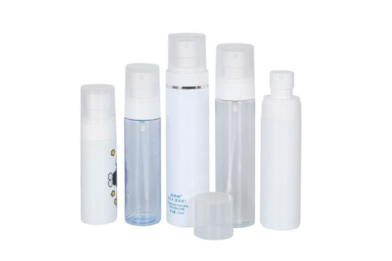 60ml/80ml/100ml/120ml/150ml PET Cosmetic Spray Bottle For Skin Care / Cosmetic Packaging UKP03
