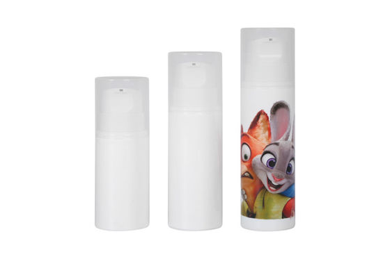 150ml 200ml 250ml White Plastic PP Airless Bottle Cosmetic Packaging Container UKA21