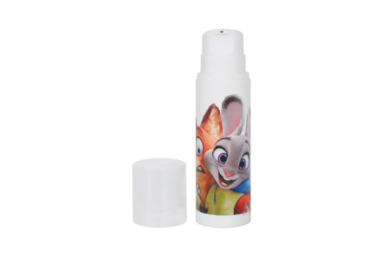 150ml 200ml 250ml White Plastic PP Airless Bottle Cosmetic Packaging Container UKA21