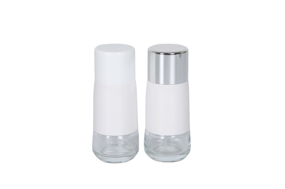 Special Shape 50ml Cosmetic Pump Bottle / Airless Foundation Bottle