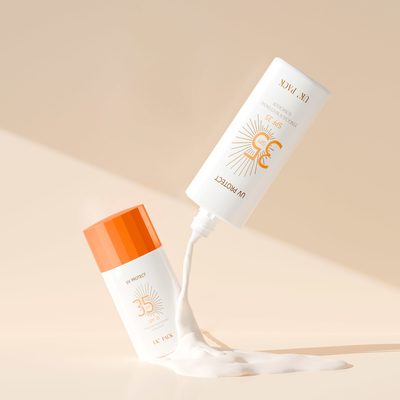 30 ml e 50 ml Bottiglia di lozione solare liquida Tottle Con cappuccio speciale a forma di diamante Contenitore per la cura della pelle adatto ai viaggi